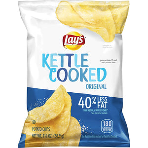 Lay's Kettle Cooked Original 40% RF - Pack of 10
