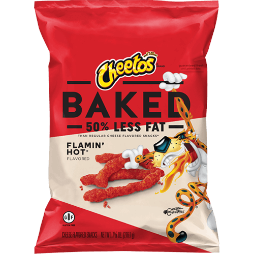 Cheetos Baked Crunchy Cheese 50% Less Fat - 1.5oz