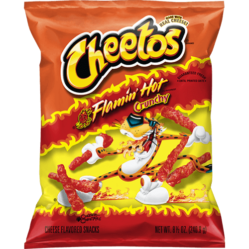 Cheetos Flamin' Hot Crunchy - Pack of 10