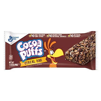 Cocoa Puff Cereal Bar - Box of 12