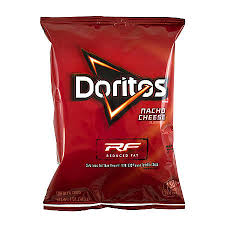 Doritos Nacho Cheese - Reduced Fat - Pack of 10