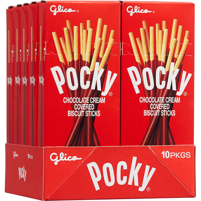 Pocky Chocolate - Pack of 12 - Ship Me Snacks