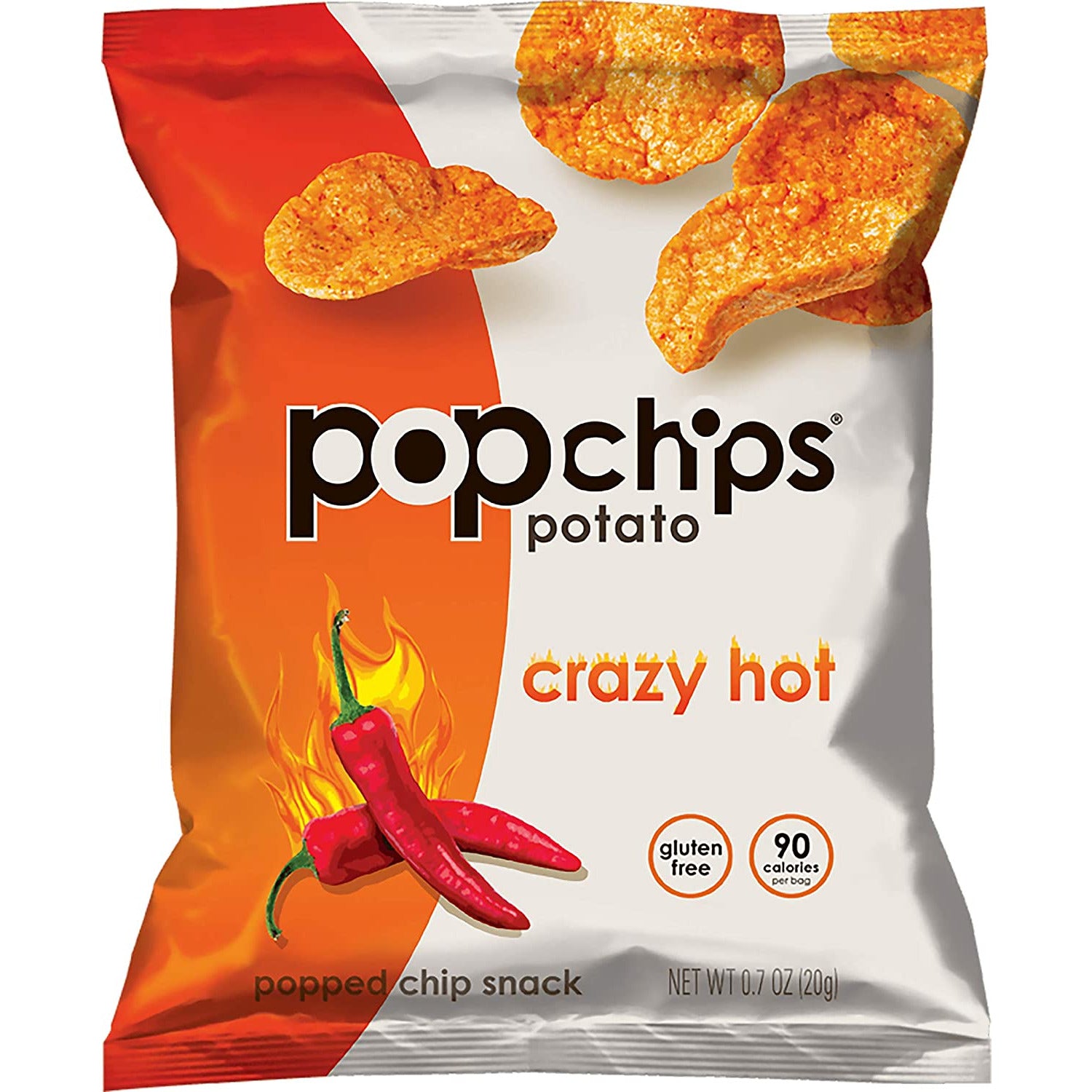 Popchips CRAZY HOT - Pack of 10