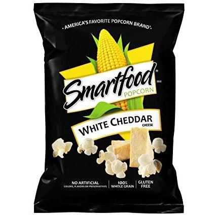 Smartfood Popcorn White Cheddar Cheese - Pack of 10
