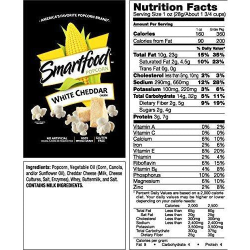 Smartfood Popcorn White Cheddar Cheese