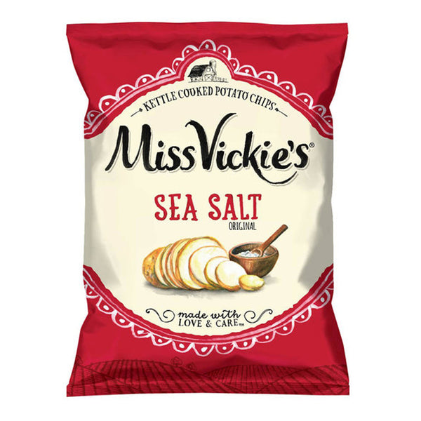 Miss Vickie's Kettle Sea Salt Chips Pack of 10 Ship Me Snacks