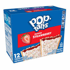 Pop-Tarts Brown Strawberry 2 Ct - Pack of 12