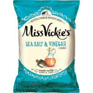Miss Vickie's Kettle Sea Salt & Vinegar Chips - Pack of 10