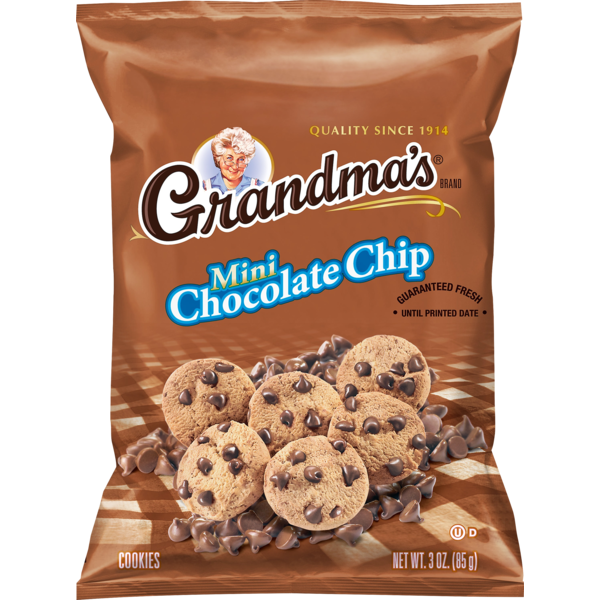 Grandma's Mini Chocolate Chip Cookies - Pack of 10