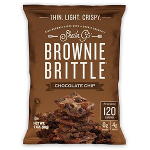 Brownie Brittle Chocolate Chip by Sheila G's - Box of 10